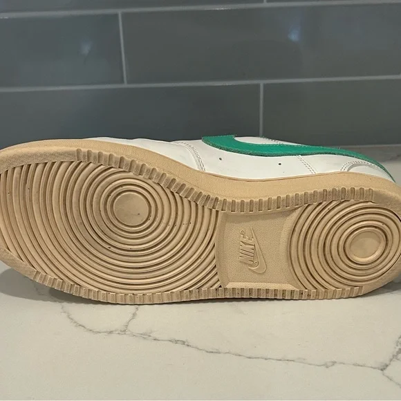 Nike‎ Court Vision Sail/Electric Algae-Pale Vanilla-Med Blue-White Men’s 10